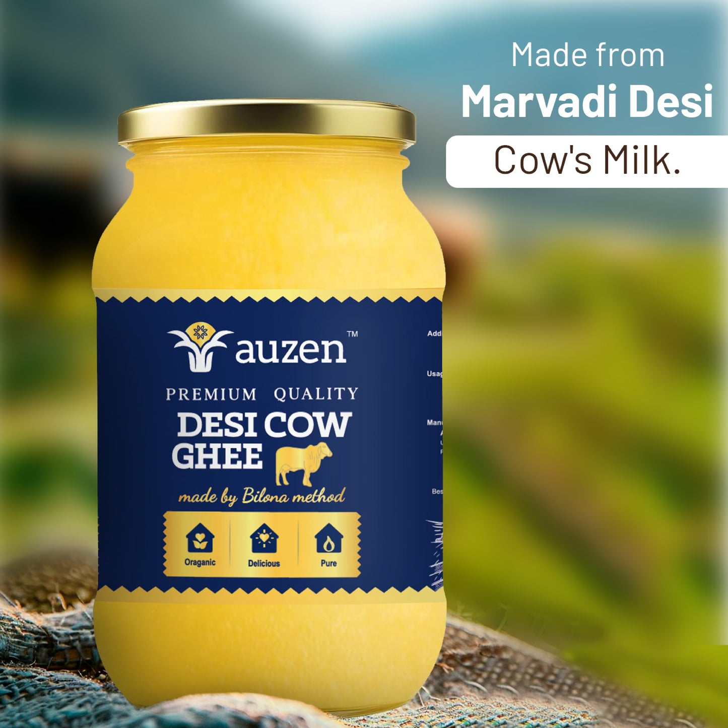 Auzen A2 Cow Ghee 200 ML