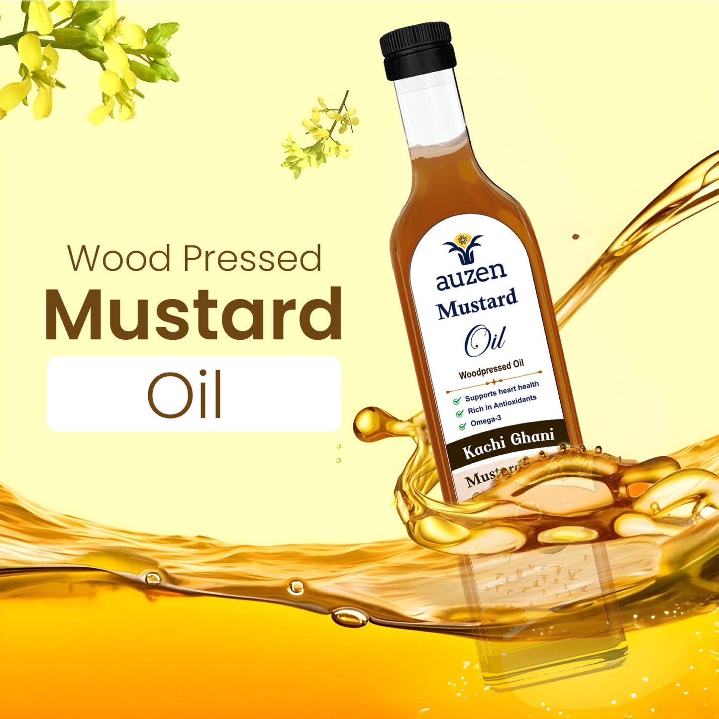 Woodpress Mustard Oil 1 Liter