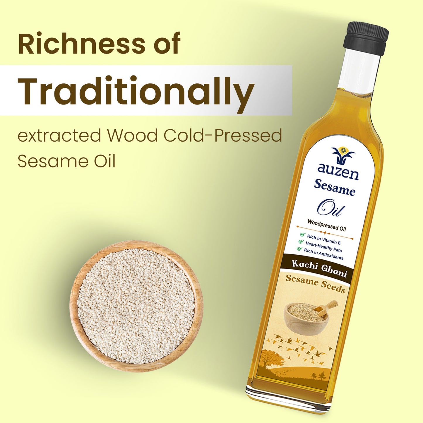 Woodpress Sesame Oil