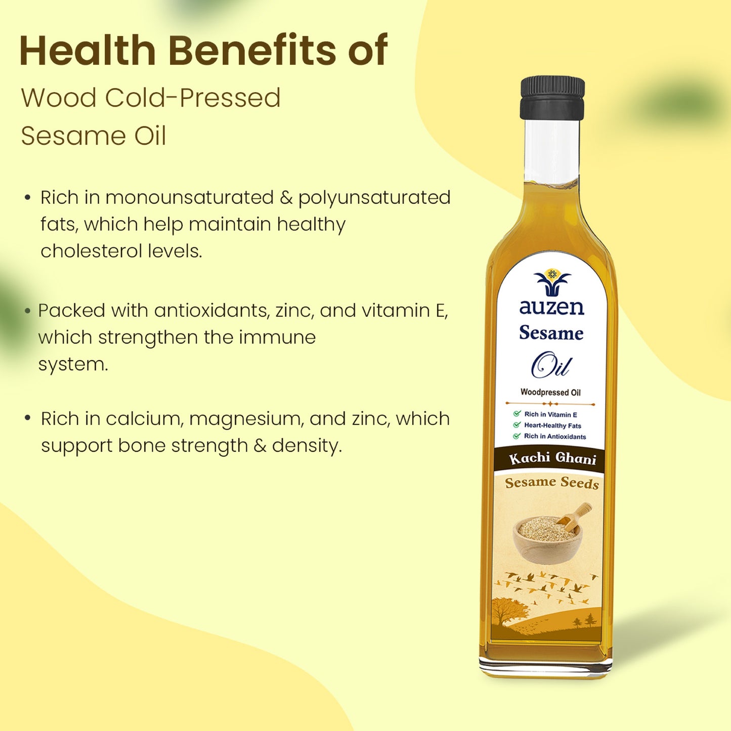 Woodpress Sesame Oil