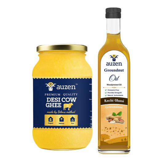 Ghee  + Groundnut