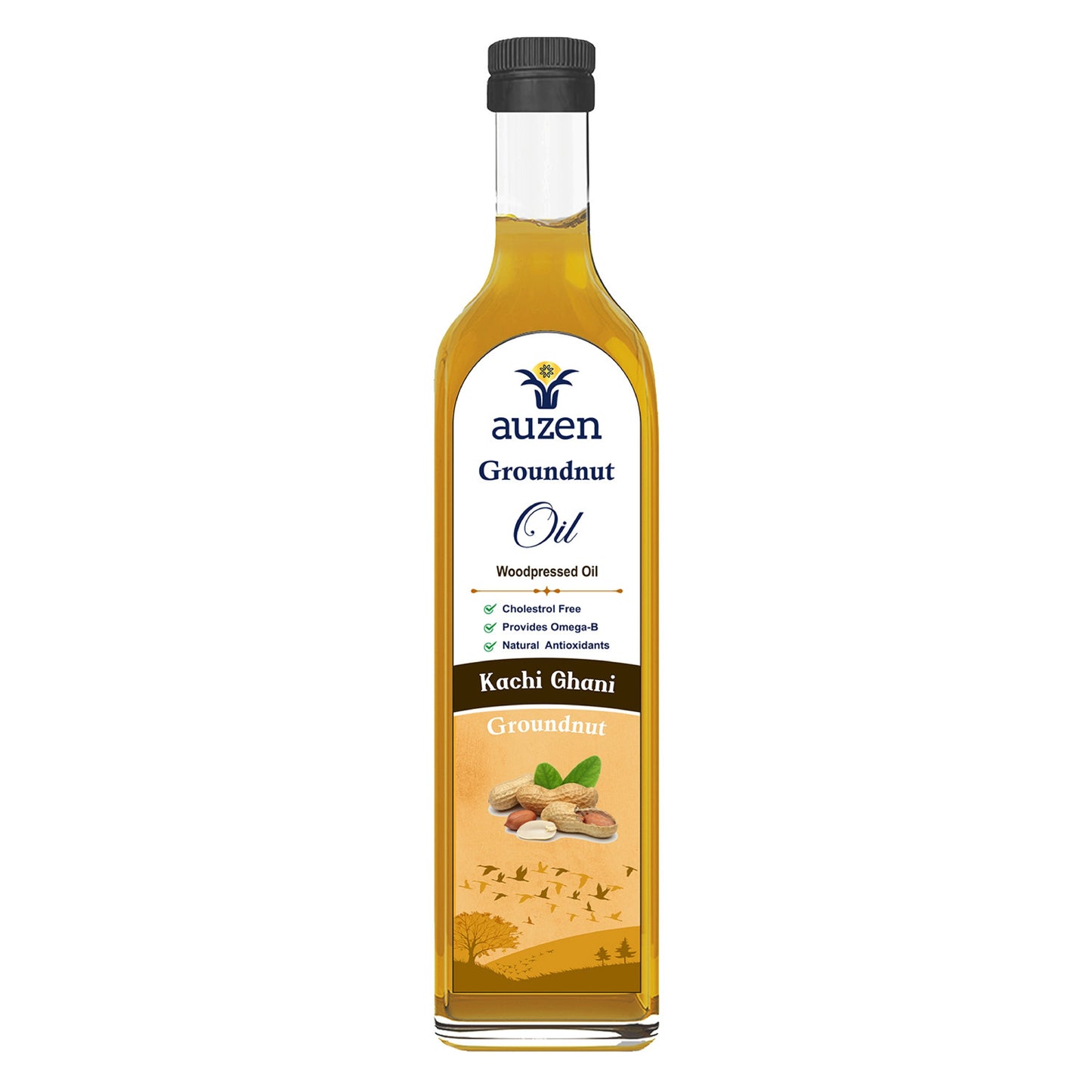 Woodpress Groundnut Oil 1 Liter