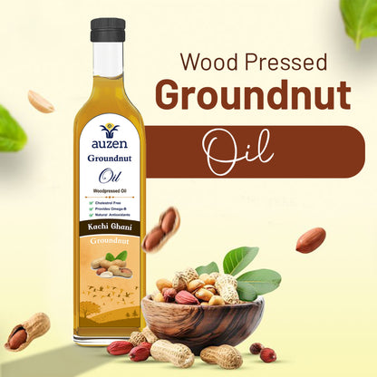 Woodpress Groundnut Oil 1 Liter