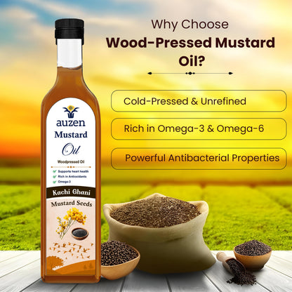 Woodpress Mustard Oil 1 Liter